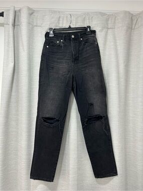 H&M Ultra High Waist Mom Jeans
